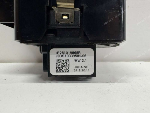 Renault Clio 5 Sağ Ön Cam Düğmesi Orj. 254019868R CP (AE128)