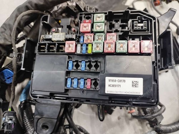 Hyundai İ20 Motro Tesisatı Sigorta Kutusu 91200-C8010 91950-C8170 CP (TES6)