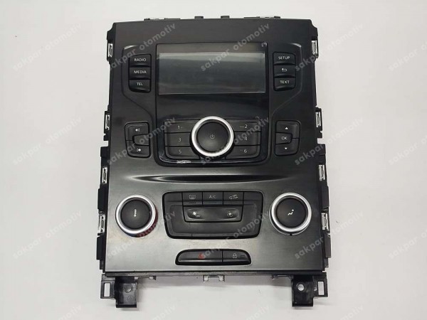 Renault Megane 4 Navigasyon Ekranı Teyp Multimedya Klima Kontrol Paneli 280905738R CP (GI120)