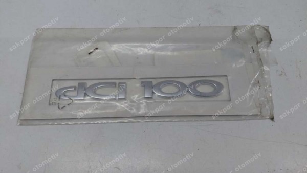 Renault Trafic 2 Arka Monogram Yazı DCİ 100 Orj 8200112603 YP (AE-132)