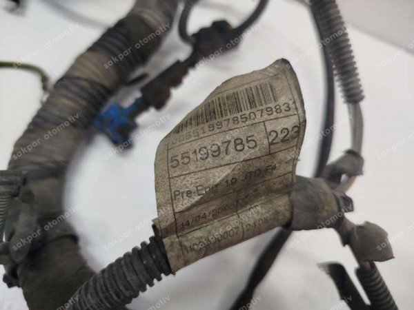 Fiat Doblo MK2 1.9 JTD AC Motor Elektrik Tesisatı 55199785 CP (TES6)