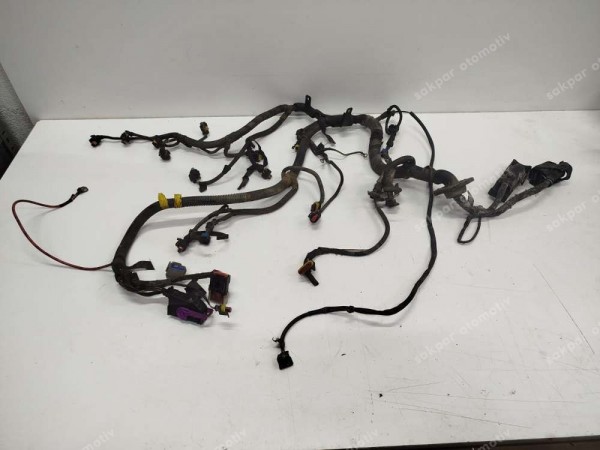 Fiat Doblo MK2 1.9 JTD AC Motor Elektrik Tesisatı 55199785 CP (TES6)