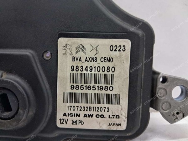 Opel Corsa F Mokka B 1.2 Otomatik Şanzıman Beyni 9834910080 SP (DE122)