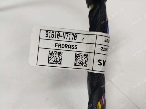 Hyundai Tucson Sağ Ön Kapı Elektrik Tesisatı 91610-N7170 SP YP (ZB121)