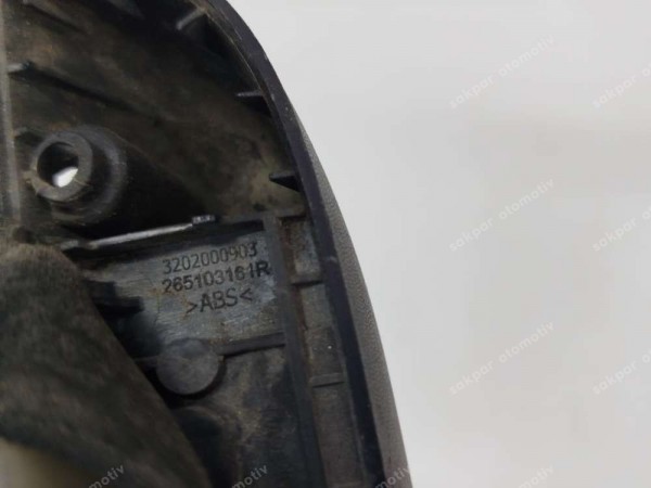 Renault Kangoo 3 Arka Plaka Lambası Orj 265103161R CP HP (BB122)