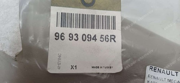 Renault Megane 3 Fluence Orta Konsol Arka Üst Kapağı Orj. 969309456R YP HP (DA117)