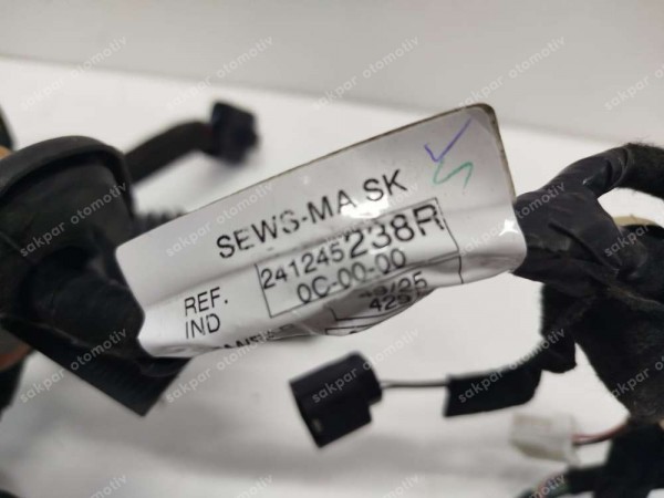 Renault Clio 5 Sağ Ön Kapı Kablo Demeti Tesisatı 241245238R SP (ZB124)