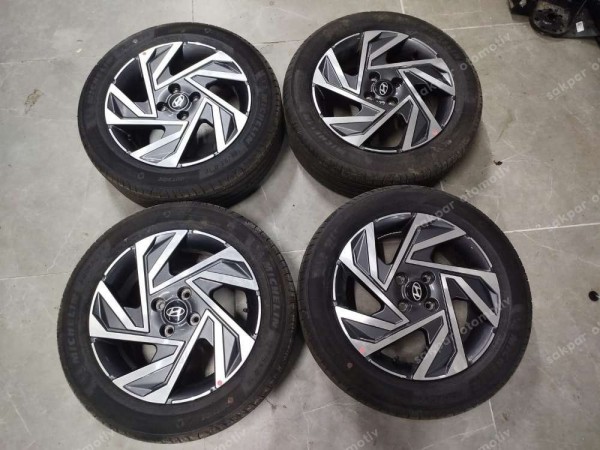 Hyundai Bayon İ20 6JX16 H2 OFS50 16 İnç Alüminyum Jant Lastik Takım 52910-Q0230 SP YP (IH110)