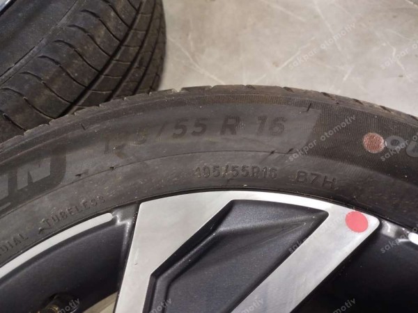 Hyundai Bayon İ20 6JX16 H2 OFS50 16 İnç Alüminyum Jant Lastik Takım 52910-Q0230 SP YP (IH110)