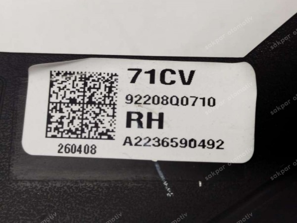 Hyundai Bayon Sağ Gündüz Ledi 92208-Q0710 SP YP (AC130)