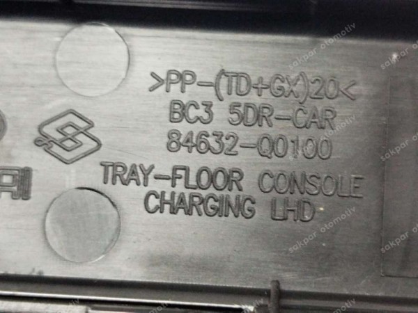 Hyundai İ20 Bayon Konsol Kapağı Kablosuz Şarj Ünitesi Modülü 84632-Q0100 95560-Q0600 SP YP (DA116)