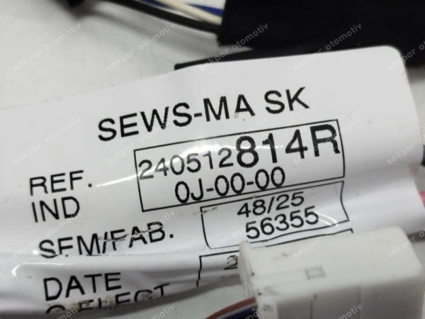 Renault Clio 5.5 Bagaj Kablo Tesisatı 240512814R SP (ZB127)