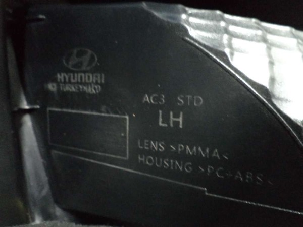 Hyundai İ10 Sol Dış Stop Lambası Orjinal Sökme 92401-K7000 YP (AC110)