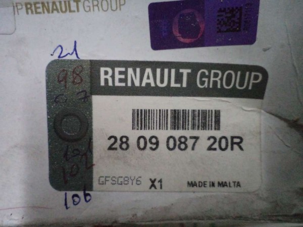 Renault Megane 4 Radio Teyp Klima Ekranı Orjinal Sıfır 280908720R YP (GI120)