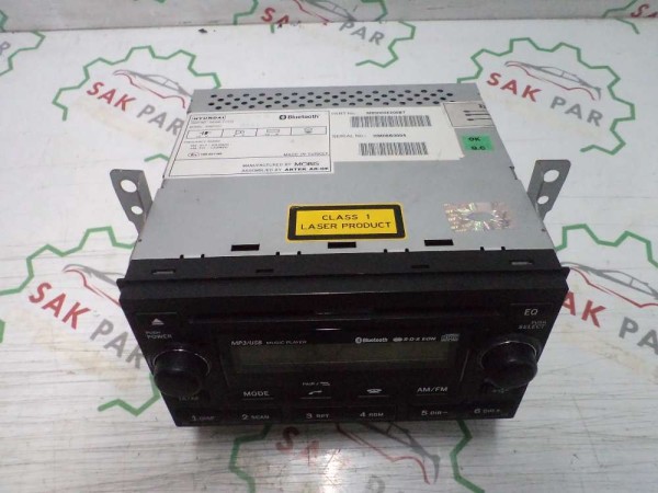 Hyundai Santa Fe CD Çalar Teyp Bluetooth lu Orjinal Amb 08500-1C122 YP (GI120)