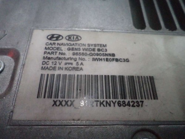 Hyundai İ20 İ20n Multimedya Ekran Navigasyon Orj 96560-Q0905 YP SP (GI120)