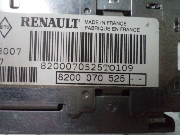 Renault Megane 1 Radyo Teyp Çalar Orj 8200070525 CP (GI120)