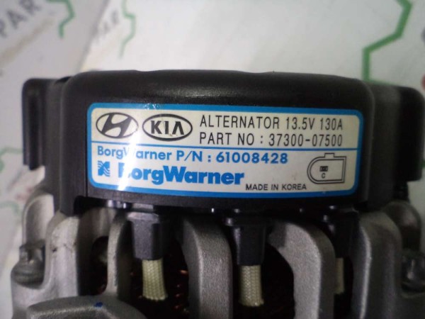 Hyundai İ10 İ20 Picanto Şarj Dinamosu Orjinal 37300-07500 YP SP (DD120)