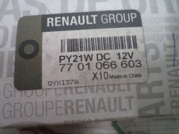 Renault Ampul 5li 21 W Clio 3 Laguna Orjinal 7701066603 YP (AC122)