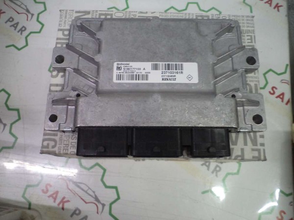 Renault Megane 3 Fluence Motor Enjeksiyon Beyni Modülü ECU Orj 237103161R YP (DB-1212)