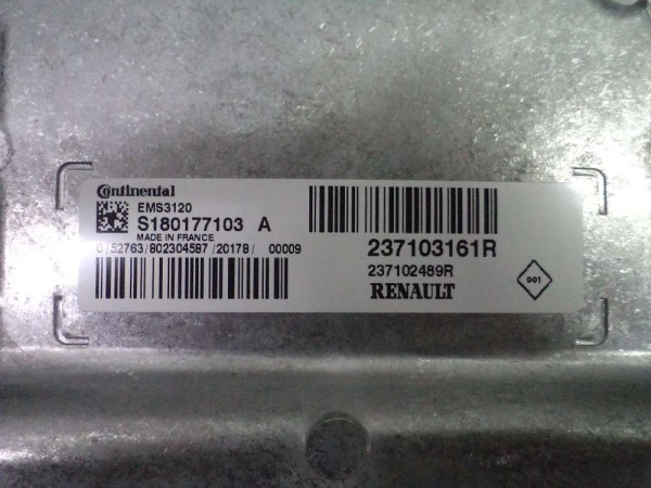 Renault Megane 3 Fluence Motor Enjeksiyon Beyni Modülü ECU Orj 237103161R YP (DB-1212)