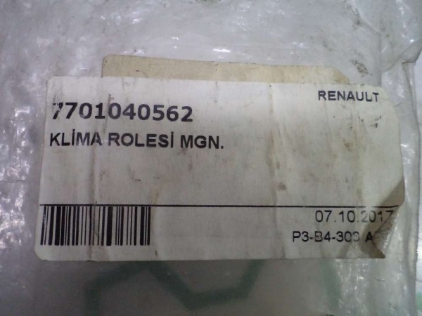 RENAULT MEGANE 1 KLİMA KALORİFER REZİSTANSI REZİSTÖRÜ 7701040562 YP (DC132)