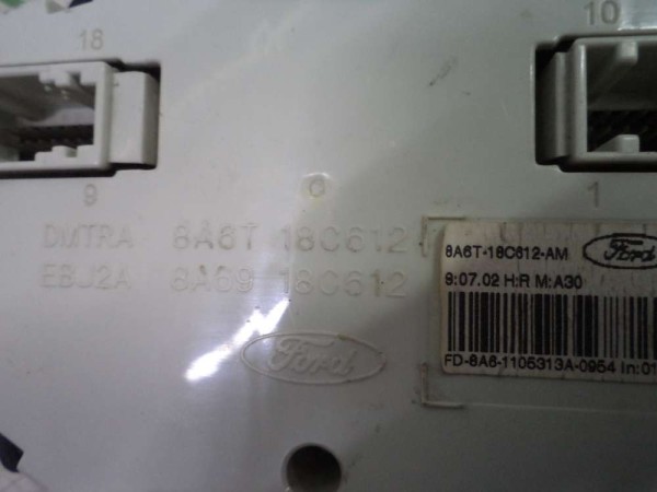 Ford Fiesta Digital Klima Kontrol Paneli Orj 8A6T-18C612-AM CP HP (AF127)