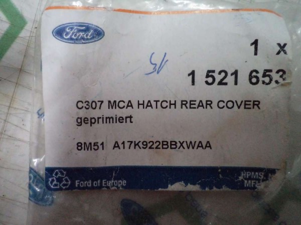 Ford Focus 2 HB Arka Tampon Çeki Demiri Kapağı Orj 8M51-A17K922 BBXWAA YP (AE139)