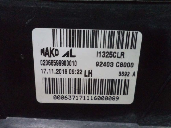 Hyundai İ20 Sol İç Stop Lambası 92403-C8000 CP HP (BA128)