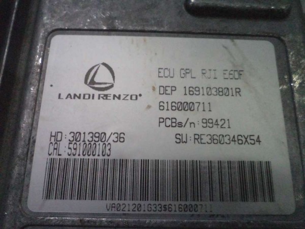 Dacia Jogger LPG Beyni Landirenzo 169103801R CP (DB127)