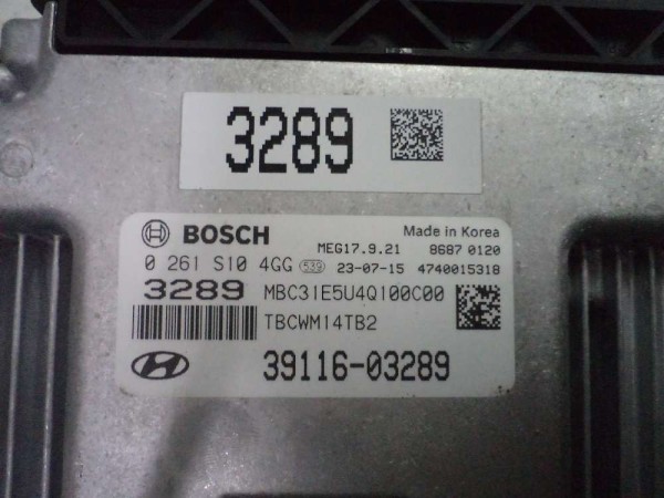 Hyundai Bayon Motor Beyni Orjinal 39116-03289 SP YP (DB127)