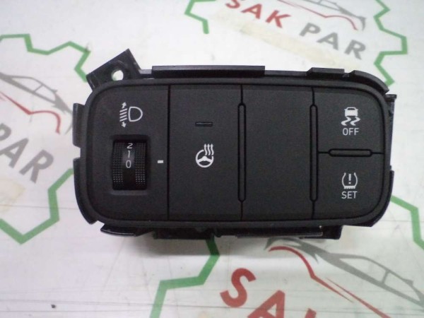 Hyundai Bayon Far Ayar ESP Düğmesi Kontrol Paneli 93700-Q0AF0 SP YP (AF121)