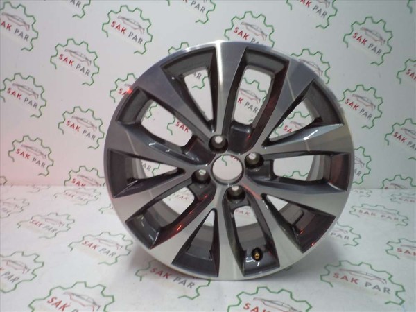 Renault Clio 4 5 16 İnç Alüminyum Jant Orj Gri Adet 403009088R YP (FD110)