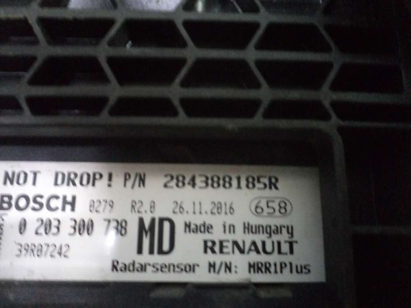 Renault Koleos 2 Ön Tampon Mesafe Radar Beyni Orj 284388185R SP YP (DC13-11)