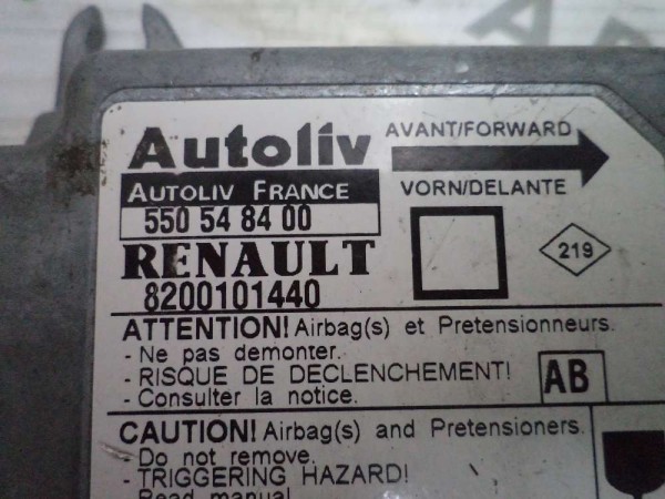 Renault Megane 1 Airbag Beyni Orj 8200101440 550548400 CP (DC13-12)