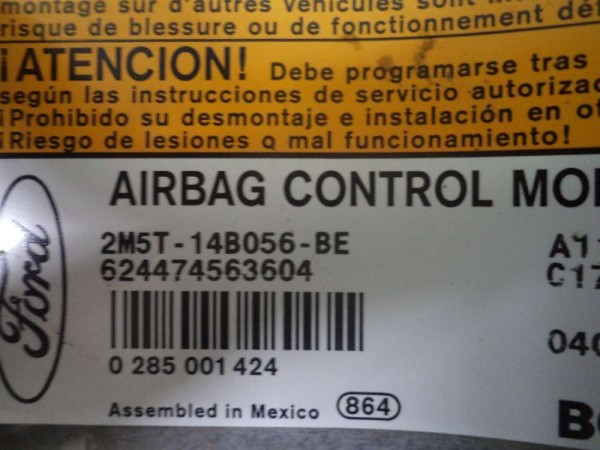 Ford Focus Hava Yastığı Airbag Beyni Modülü Orj 2M5T-14B056 BE 624474563604 CP (DC13-13)