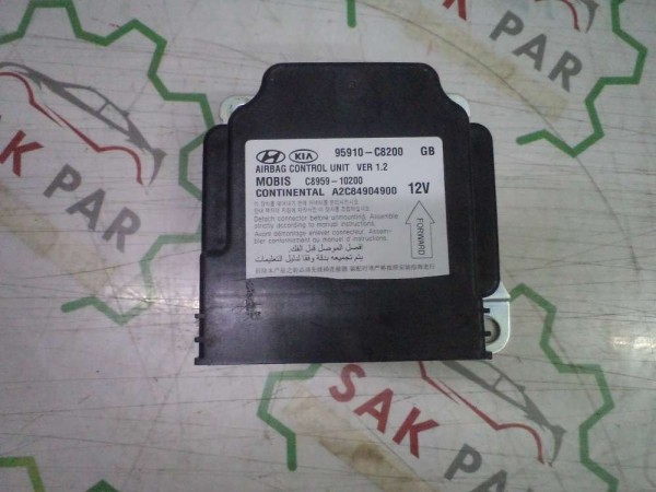 Hyundai İ20 Hava Yastığı Airbag Beyni Modülü Orj 95910-C8200 C8959-10200 A2C84904900 CP (DC13-13)