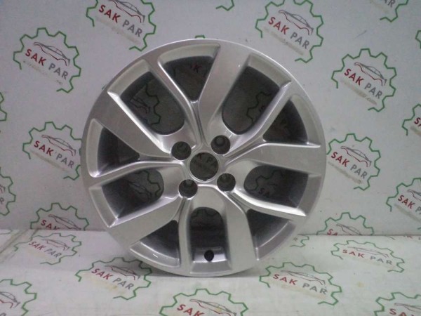 Renault Clio 4 16 İnç Alüminyum Jant CMS-1046 6.5Jx16CH4-44 4x100 Orjinal 403001392R YP (FC110)