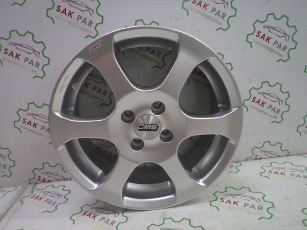 Renault Megane 2 Çelik Jant 16 inç 6,5Jx16 ET40 4x100 CMS460 YP (FC110)