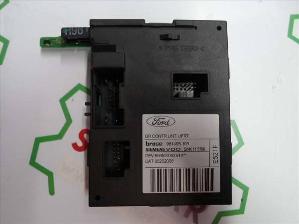 Ford Focus Sol Ön Kapı Kontrol Ünitesi Modülü Beyni Orj 981405-103 6M5T-14B531 AA CP (DB126)