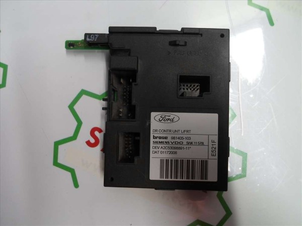 Ford Focus Sol Ön Kapı Kontrol Ünitesi Modülü Beyni Orj 981405-103 6M5T-14B531 AA CP (DB126)