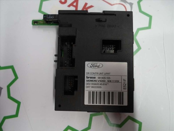 Ford Focus Sol Ön Kapı Kontrol Ünitesi Modülü Beyni Orj 981405-103 6M5T-14B531 AA CP (DB126)