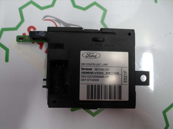 Ford Focus Sol Arka Kapı Kontrol Ünitesi Modülü Beyni Orj 6M5T-14B532 AA 981536-110 CP (DB126)