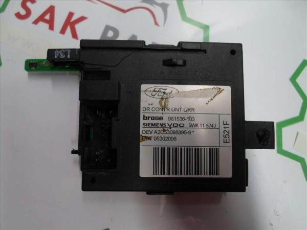 Ford Focus Sol Arka Kapı Kontrol Ünitesi Modülü Beyni Orj 6M5T-14B532 AA 981536-103 CP (DB126)