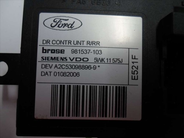 Ford Focus Sağ Arka Kapı Kontrol Ünitesi Modülü Beyni Orj 6M5T-14B534 AA 981537-103 CP (DB126)