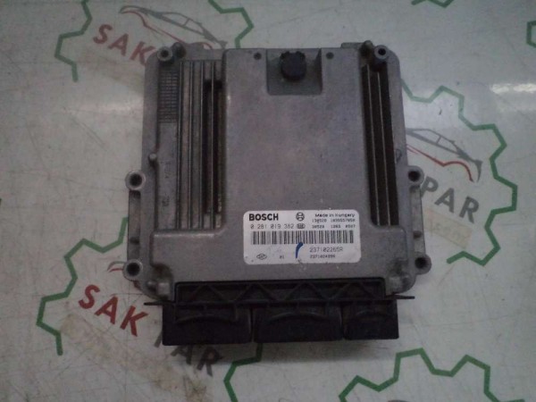 Renault Master 3 2.3 DCİ Enjektör Motor Beyni Modülü ECU Bosch 237102265R 237102499R 0281019382 CP (DB127)