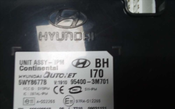 Hyundai Genesis Elektronik Kontrol Modülü ECU Beyni Orj 95400-3M701 YP (DB129)