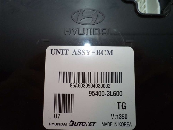 Hyundai Grandeur General Elektronik Kontrol Modülü ECU GDRD BCM 95400-3L600 SP YP (DB-129)