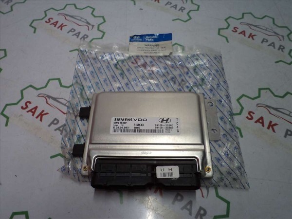 Hyundai Coupe Matrix Elektronik Kontrol Ünitesi Motor Beyin Modülü ECU Orj 39109-23280 YP (DB-129)