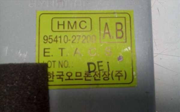 Hyundai Elantra Elektronik Kontrol Ünitesi Modülü ECU Beyni Orj 95410-27200 CP (DB1213)